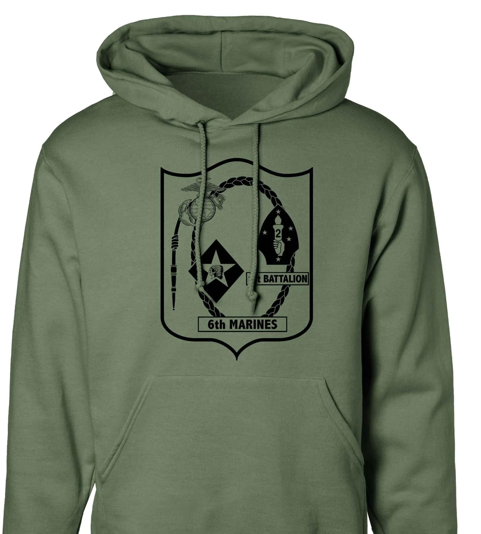 1st Battalion 6th Marines Hoodie