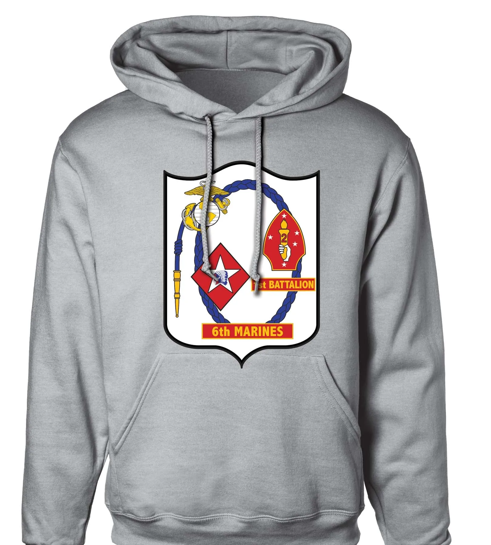 1st Battalion 6th Marines Hoodie