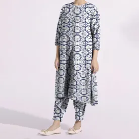 2PC- Unstitched Digital Printed Cambric Suit PS4458