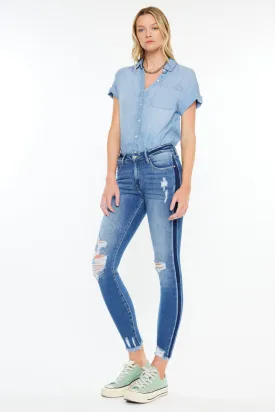 Alora Mid Rise Ankle Skinny