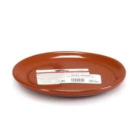 Arte Regal Brown Clay Coupe Plate 17 cm / 7"