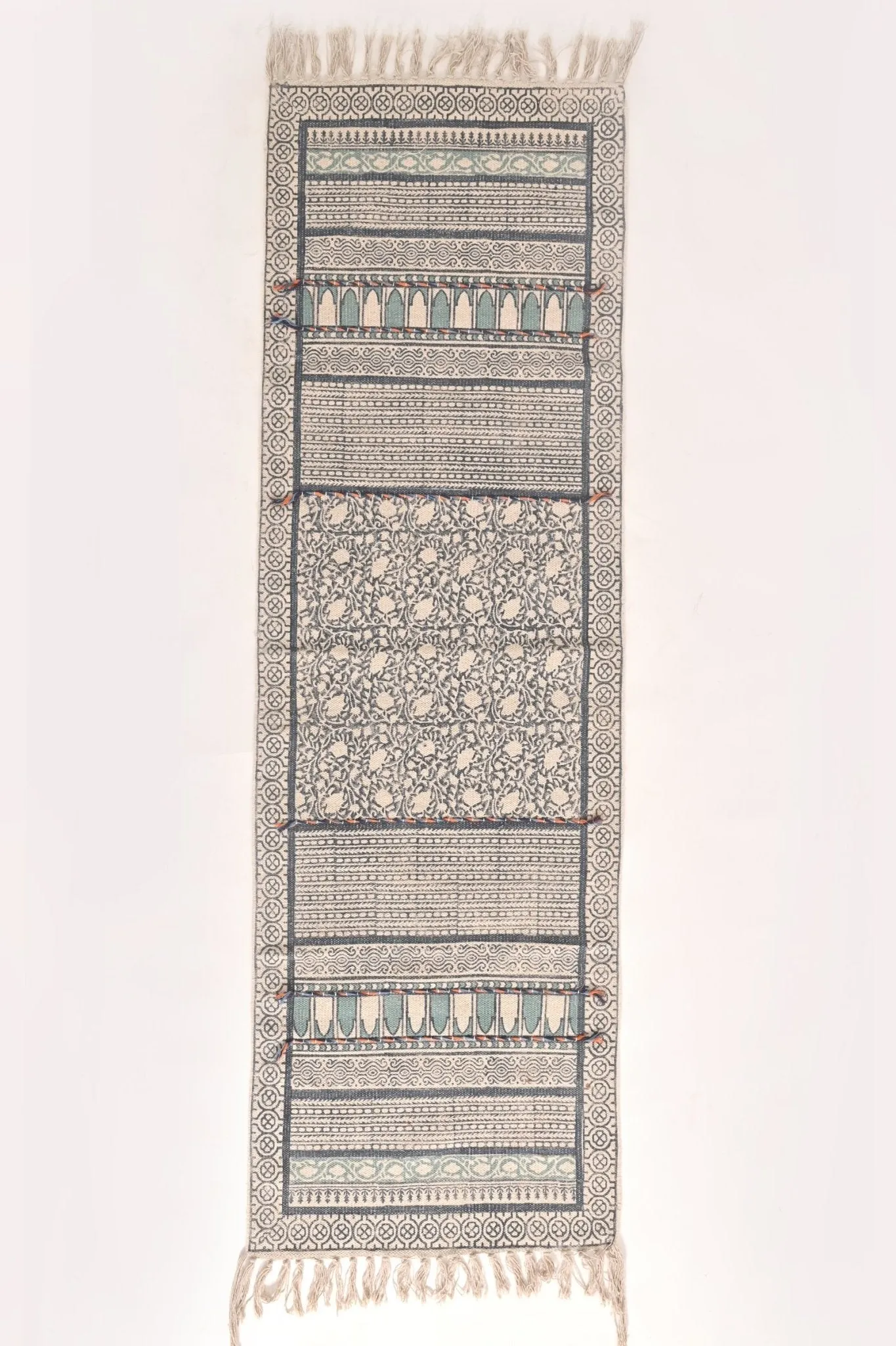 AUDREY - BLOCK PRINTED FLOOR RUNNER