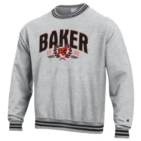 Baker Champion Reverse Weave Yarn Dyed Crew