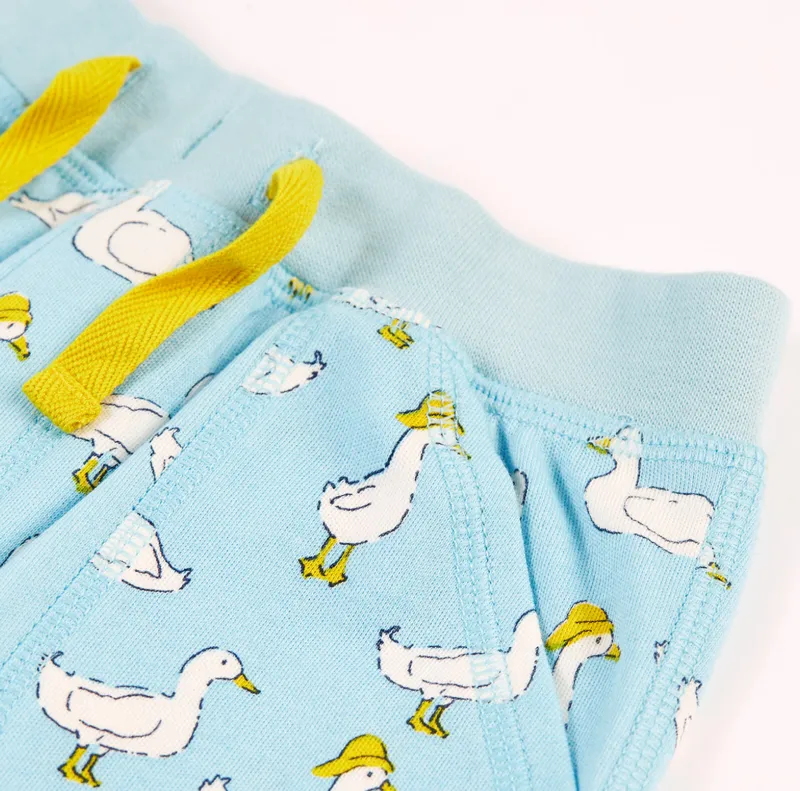 Frugi Aiden Printed Short - Splish Splash Ducks