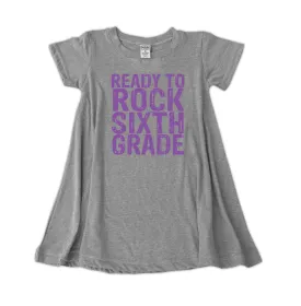 Heather Gray 'Ready to Rock Sixth' Dress