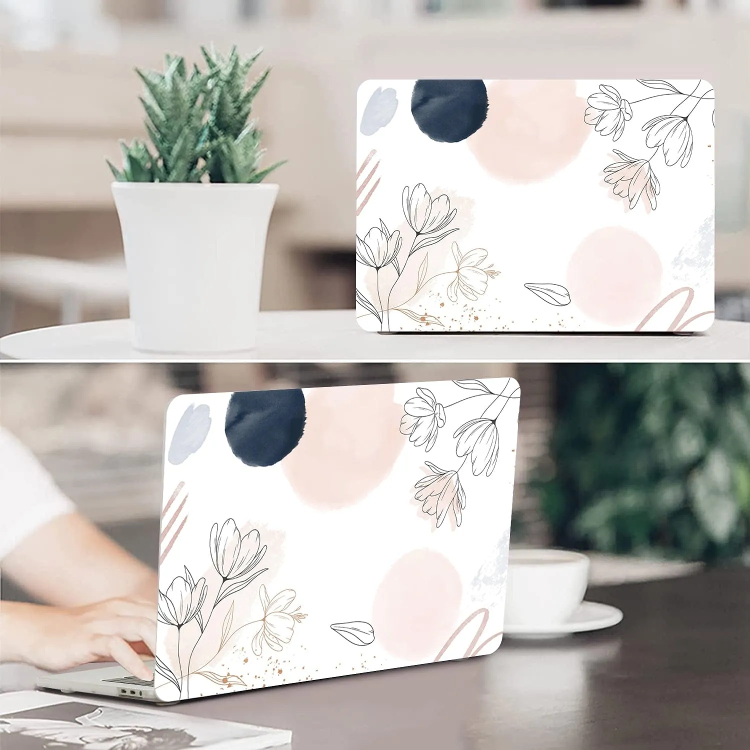 Hybrid-Flex Watercolor Floral Case - MacBook Air