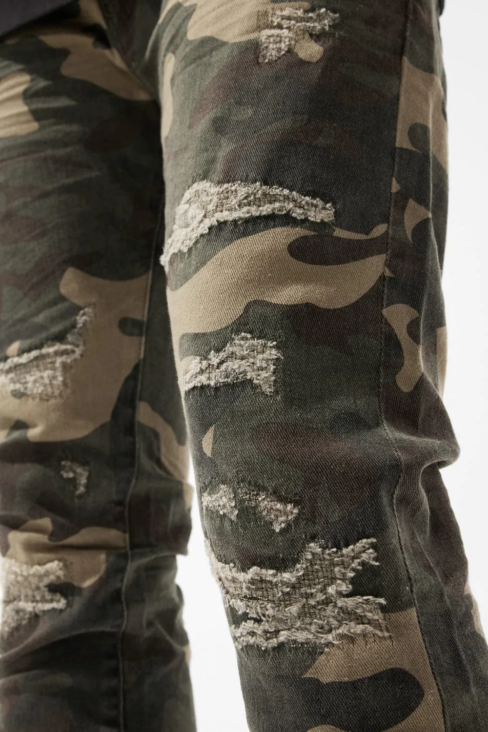 Jc Martin Stacked Jeans (Vintage Camo) - JTF990RCVC