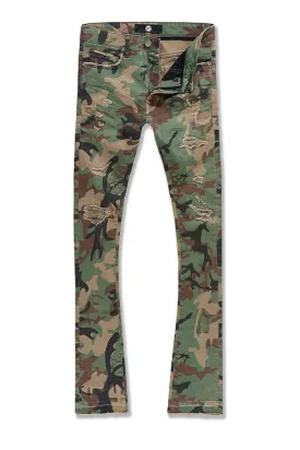 Jc Martin Stacked Jeans (Vintage Camo) - JTF990RCVC