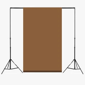 Paper Roll Paper Roll Photography Studio Backdrop Half Width (1.36 x 10M) - Mochaccino Brown