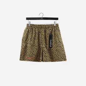 Purple Brand Printed All Round Short - Brown Leopard P504-WBRS22