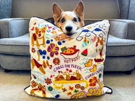 Special Corgi On Fleek Embroidered Cushion 2023 [Limited Edition]