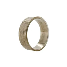 Textured White Gold Ring - Melanie Ihnen